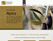 Tablet Screenshot of nyons-aoc.com